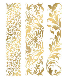 Tatouage éphémère - Effet or  - TAGold 7